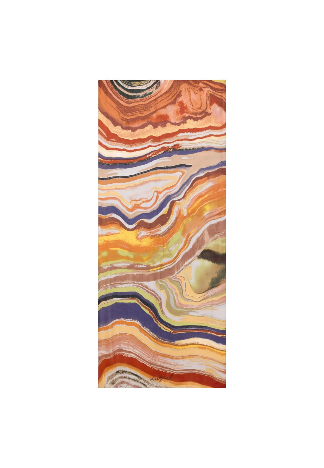 Écharpe Desigual couleur orange