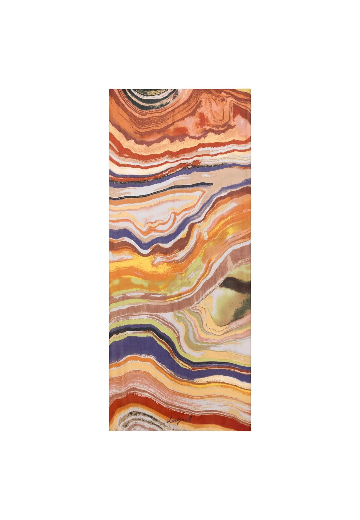 Écharpe Desigual couleur orange
