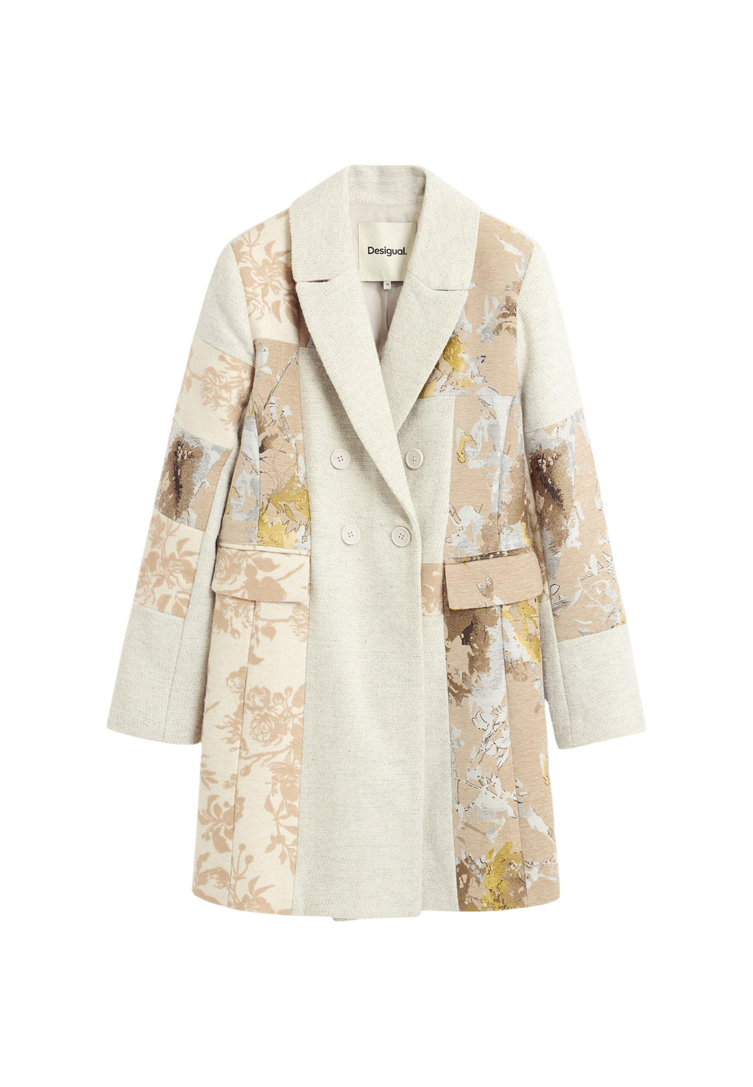 Manteau Desigual couleur blanc — vue 5