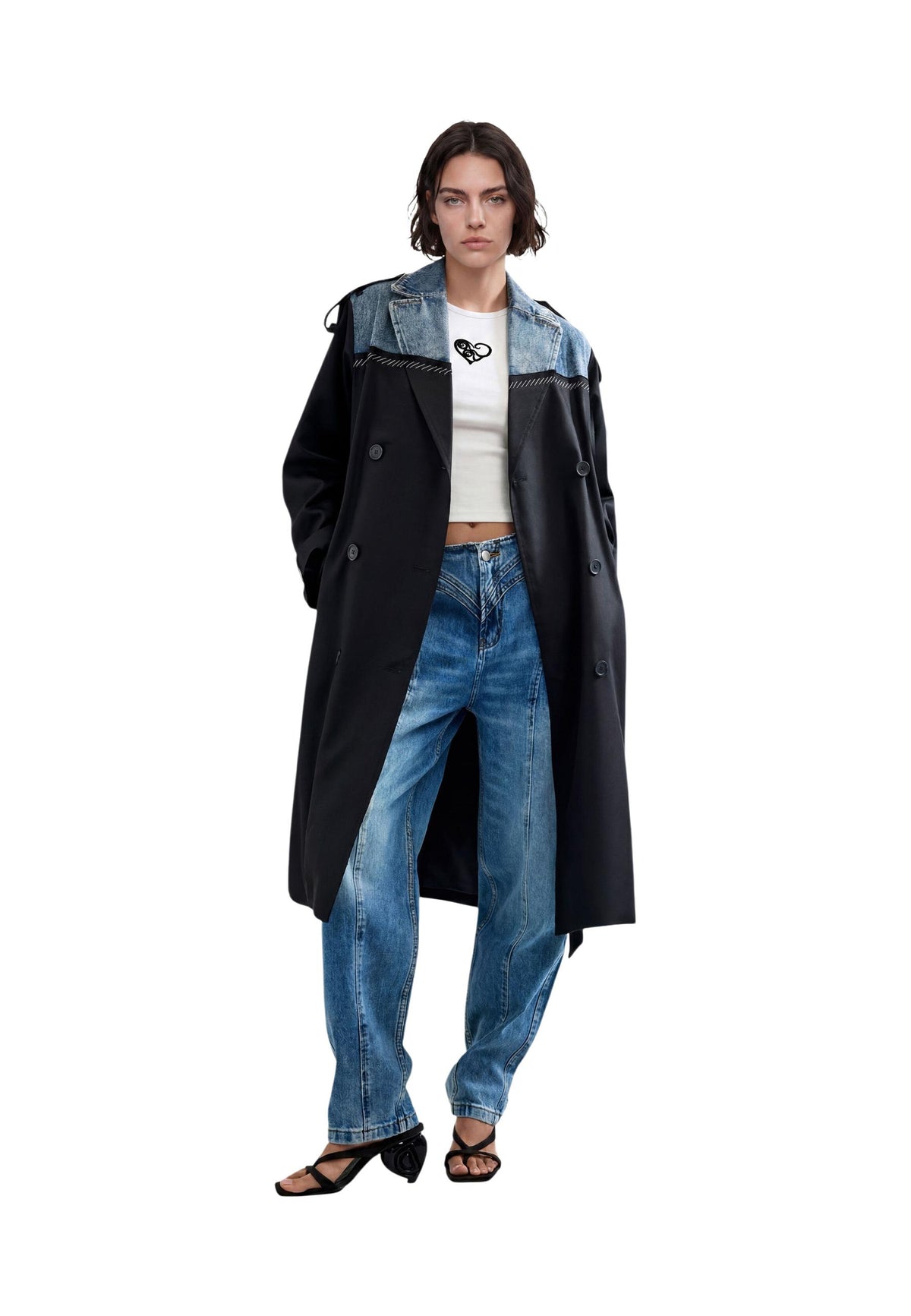 Veste Desigual couleur noir — vue 5
