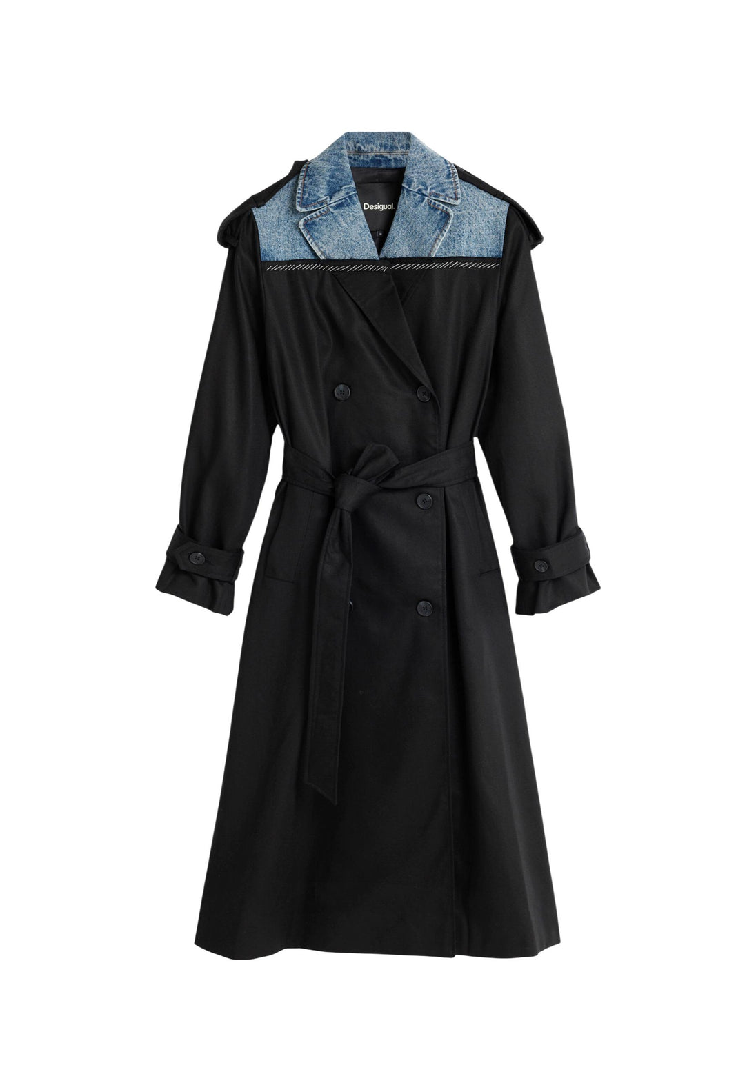 Veste Desigual couleur noir — vue 4