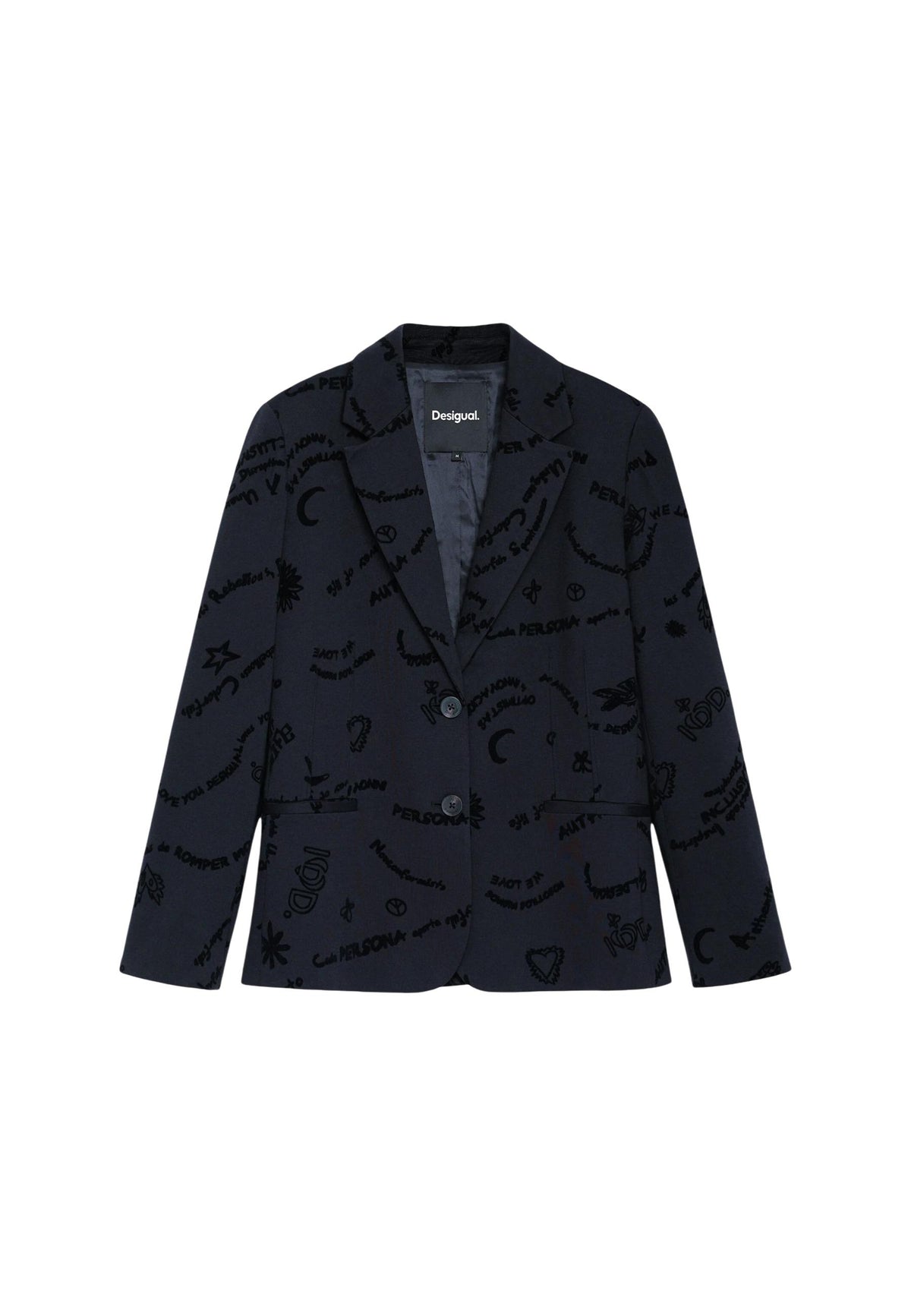 Veste Desigual couleur noir — vue 3