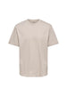 T-shirt Only & Sons couleur beige — vue 3