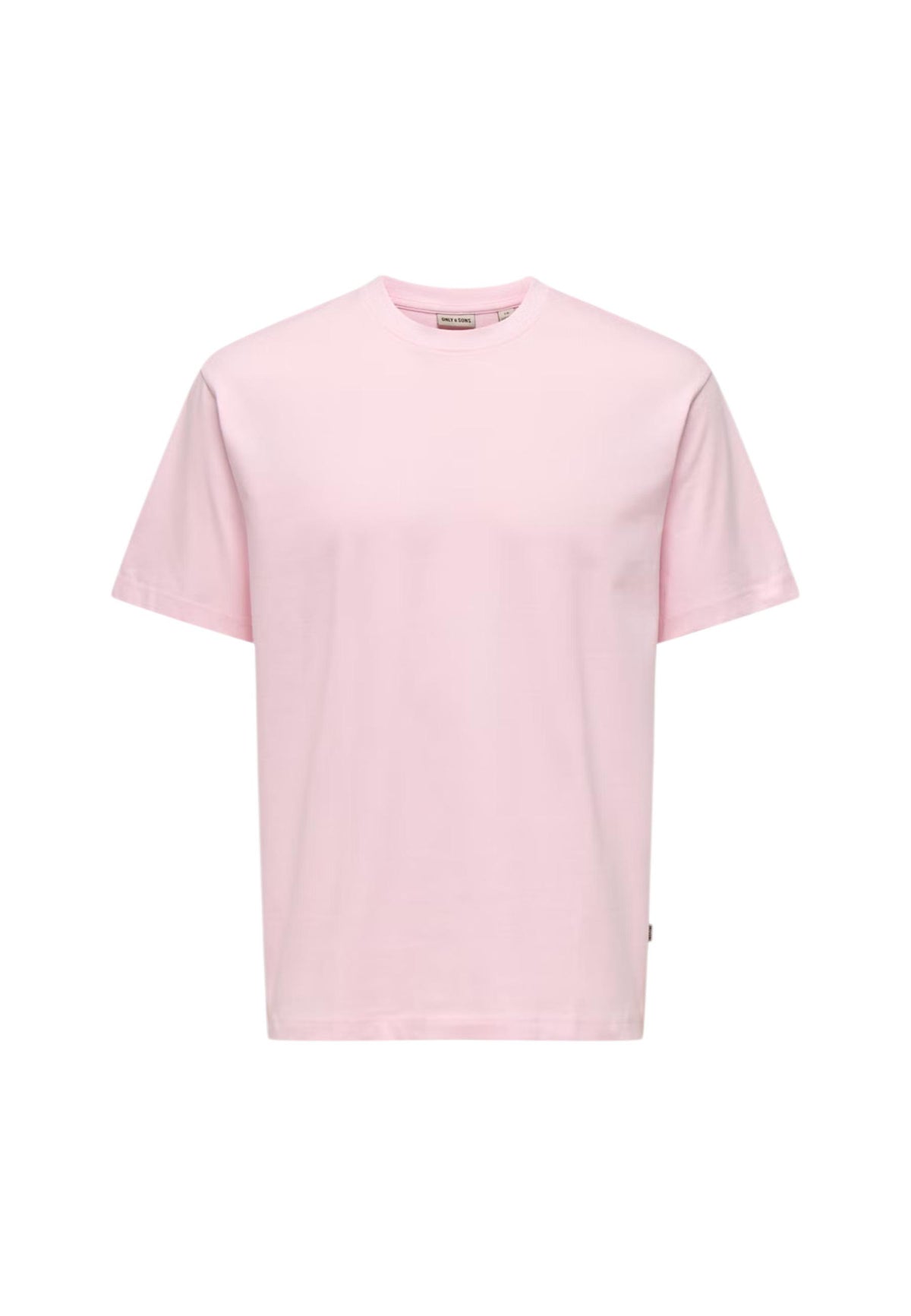 T-shirt Only & Sons couleur rose — vue 3