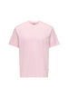 T-shirt Only & Sons couleur rose — vue 3