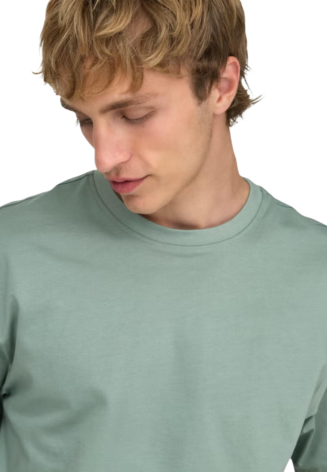 T-shirt Only & Sons couleur vert — vue 5