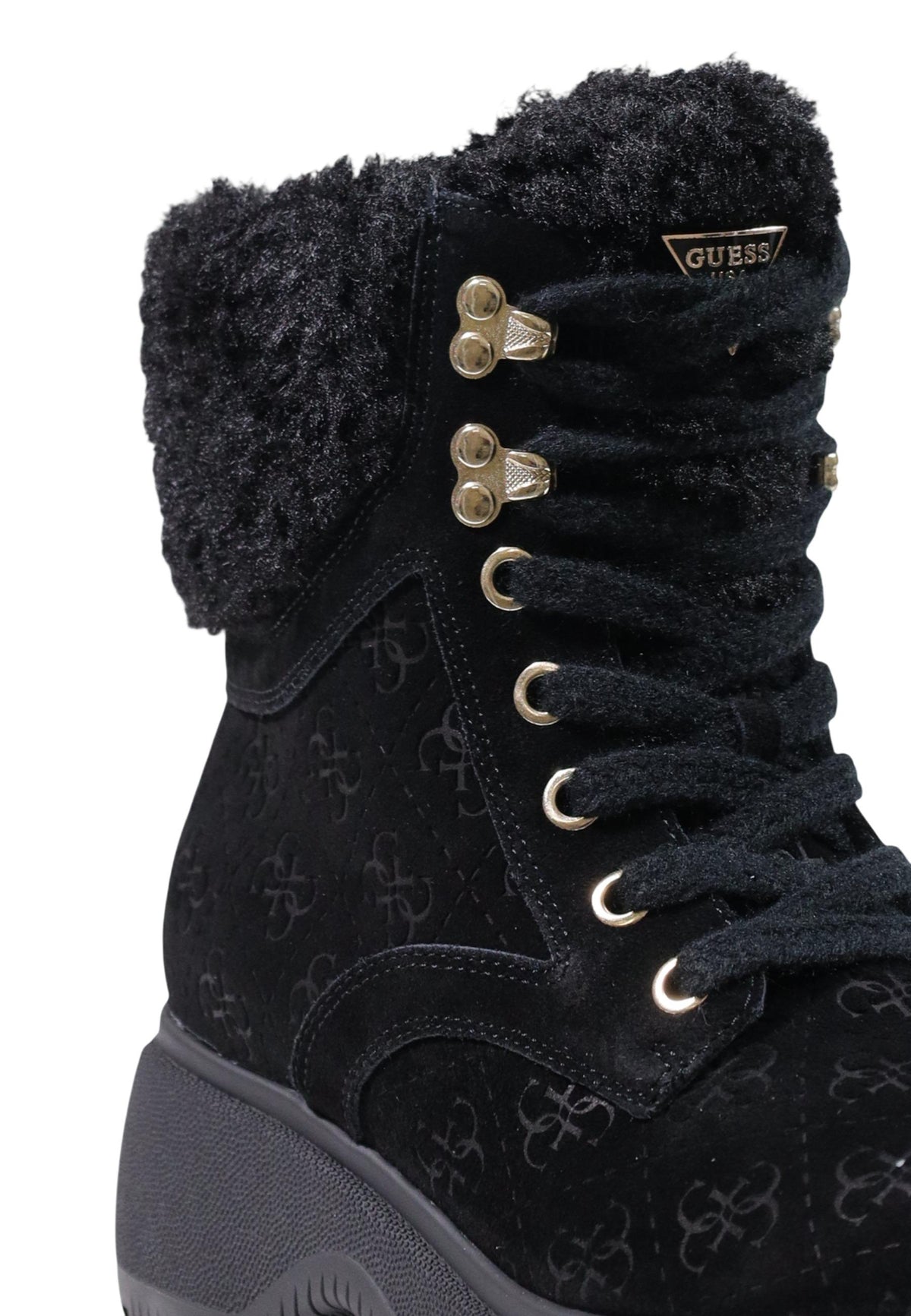 Bottes Guess couleur noir — vue 3