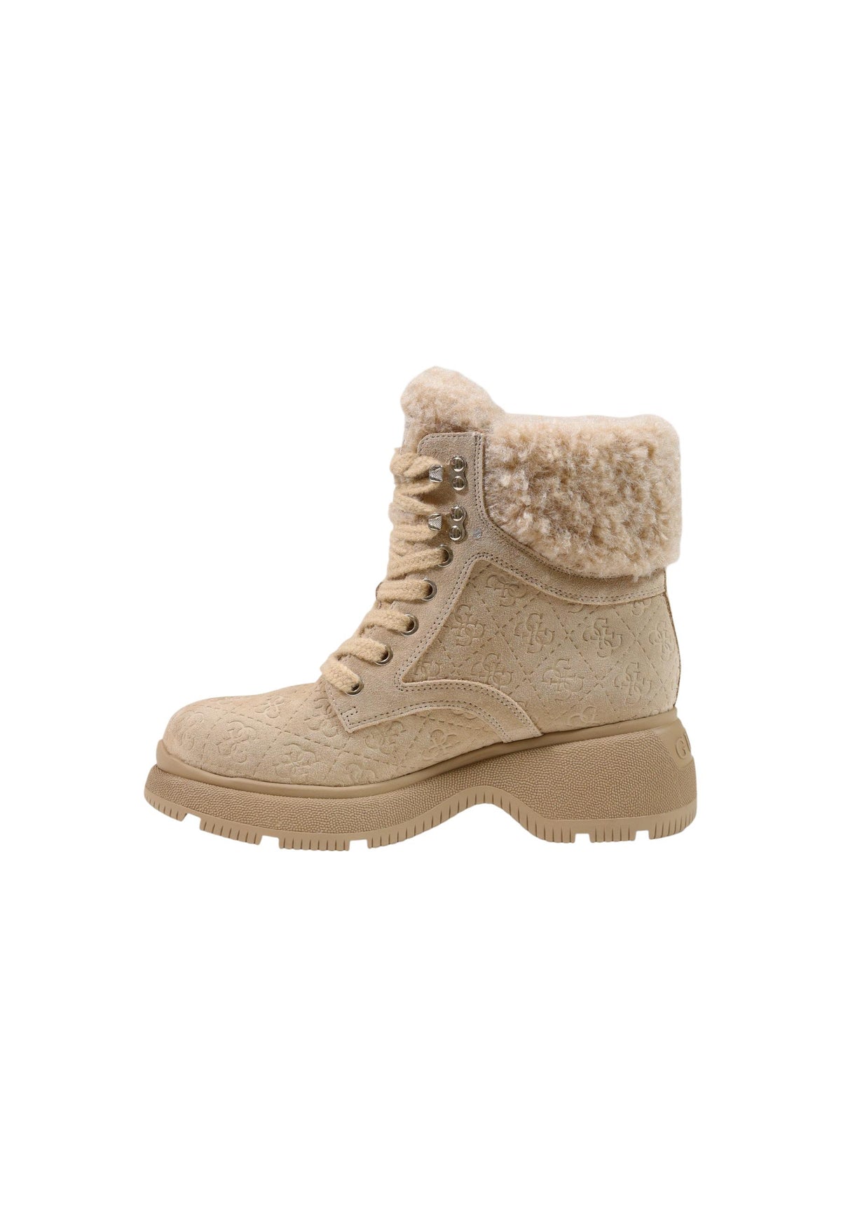 Bottes Guess couleur beige — vue 4