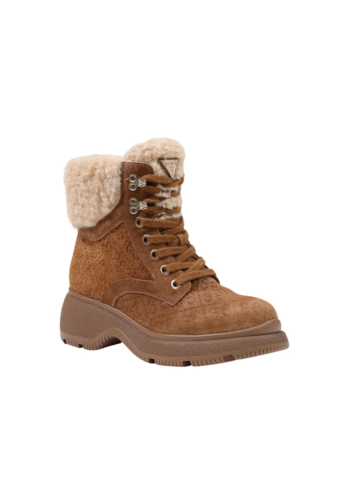 Bottes Guess couleur beige — vue 2