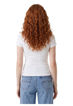 T-shirt Tommy Hilfiger Jeans couleur blanc — vue 3
