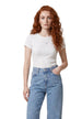 T-shirt Tommy Hilfiger Jeans couleur blanc