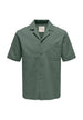 Chemise Only & Sons couleur vert — vue 3