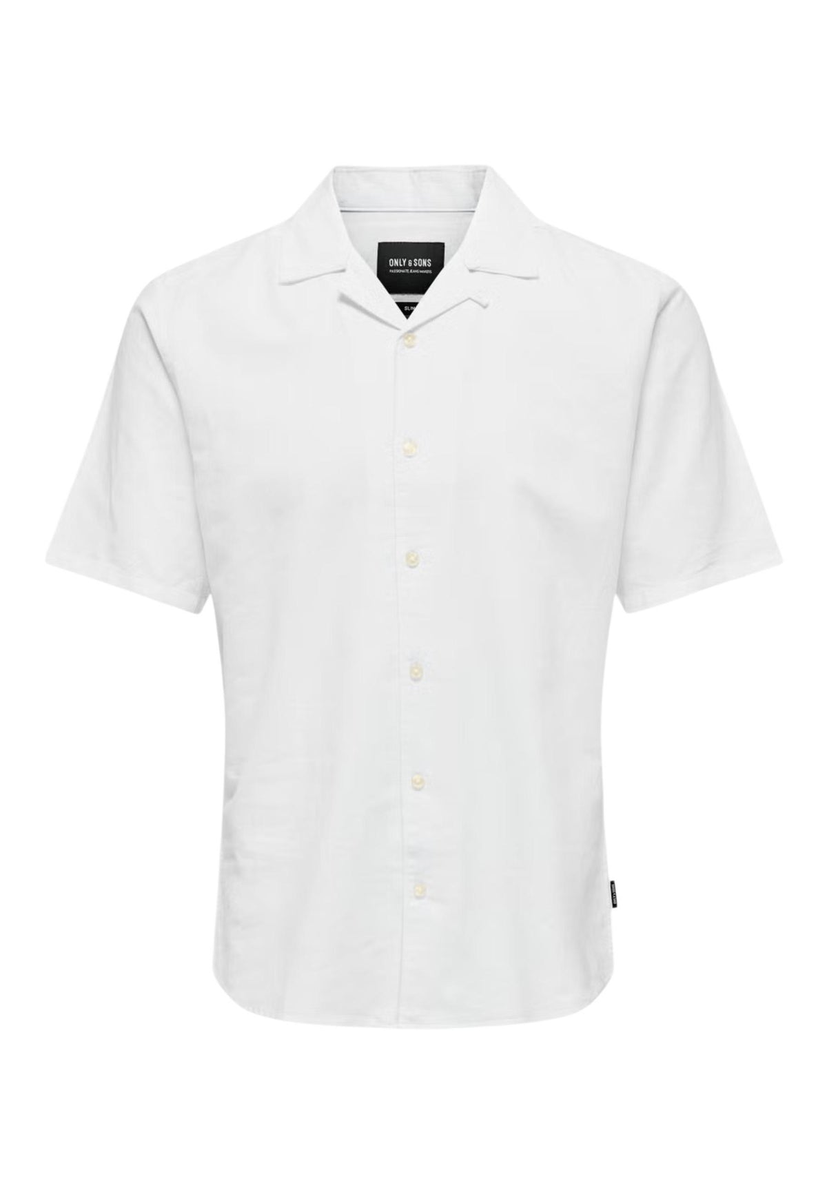 Chemise Only & Sons couleur blanc — vue 3