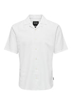 Chemise Only & Sons couleur blanc — vue 3
