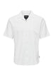 Chemise Only & Sons couleur blanc — vue 3