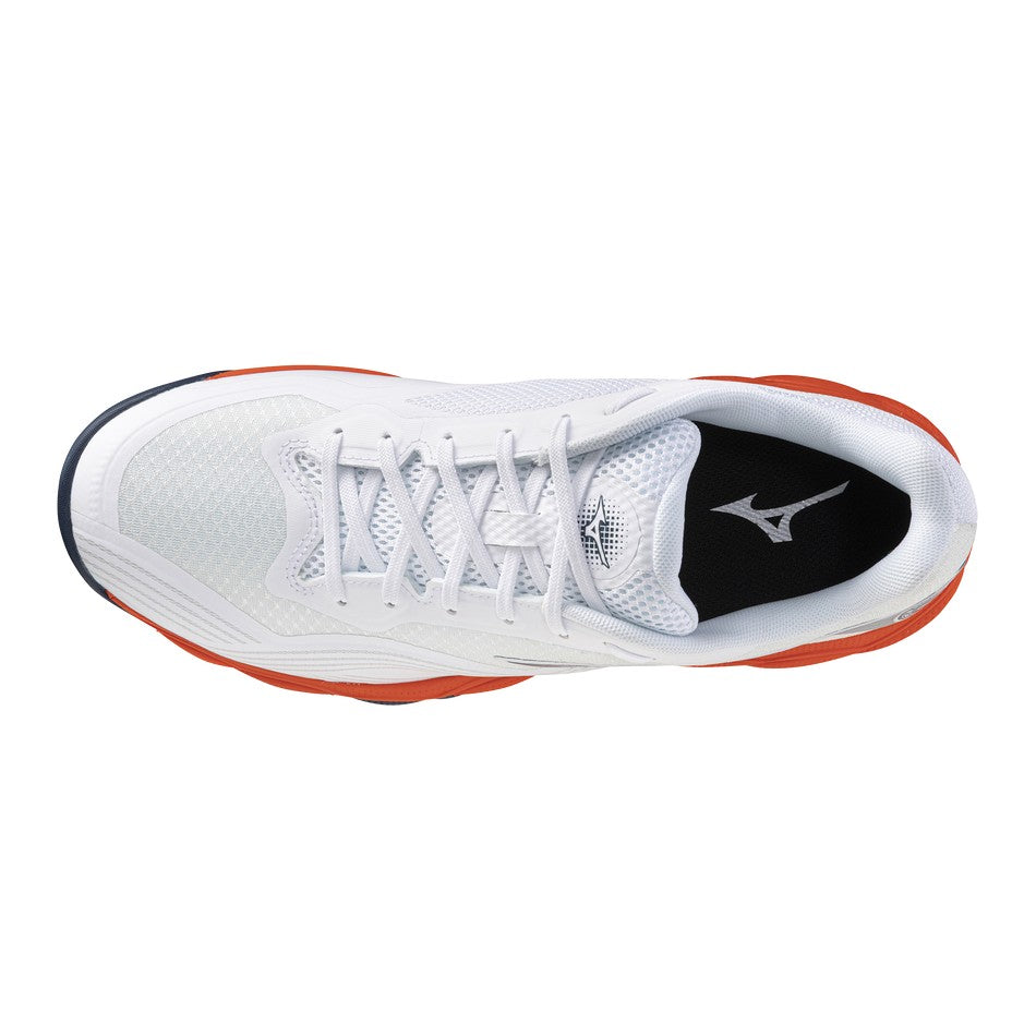 Baskets Mizuno couleur blanc — vue 3