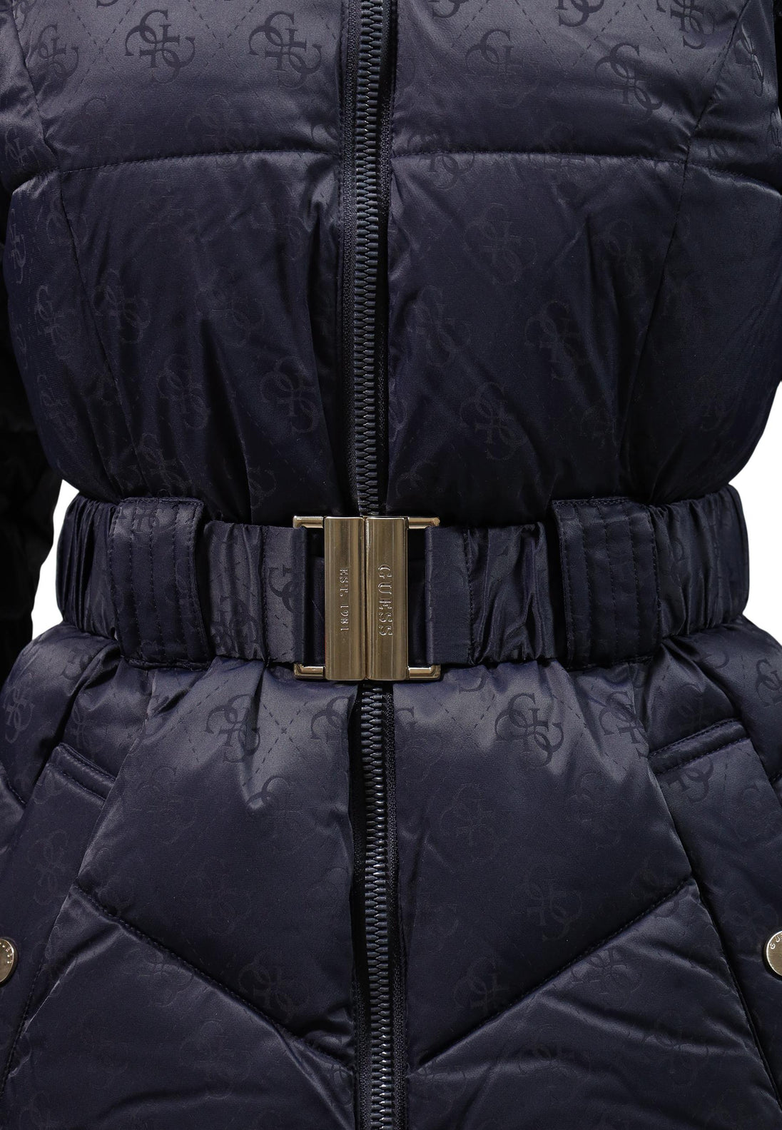 Veste Guess couleur bleu — vue 2