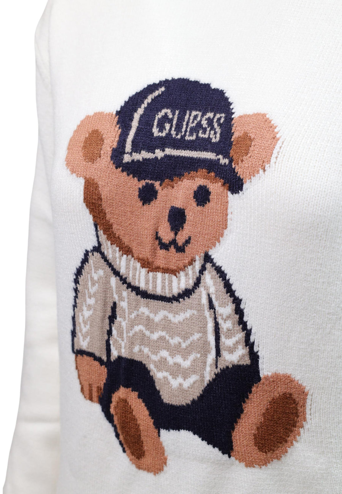 Pull Guess couleur blanc — vue 4