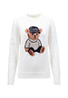 Pull Guess couleur blanc — vue 5