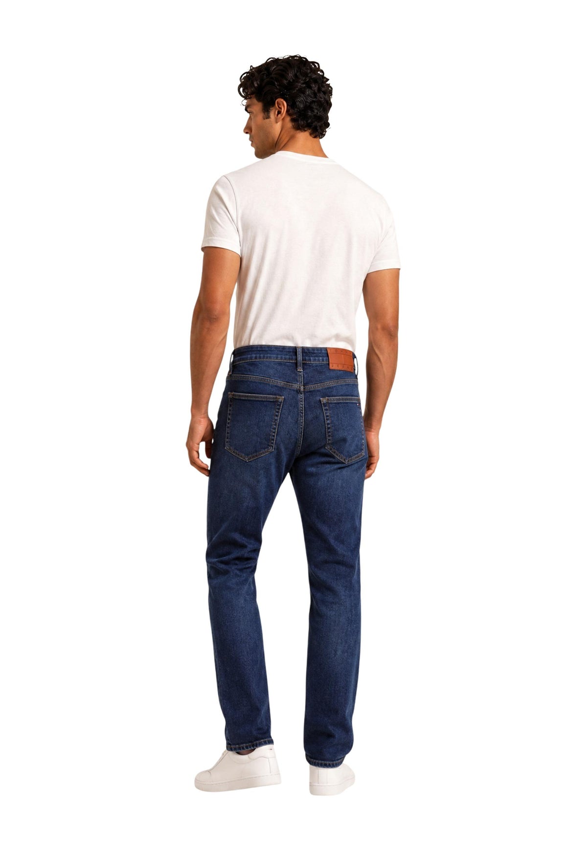Jean Tommy Hilfiger Jeans couleur bleu — vue 3