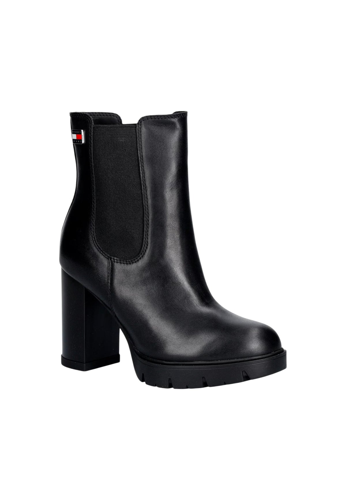 Bottes Tommy Hilfiger Jeans couleur noir — vue 4