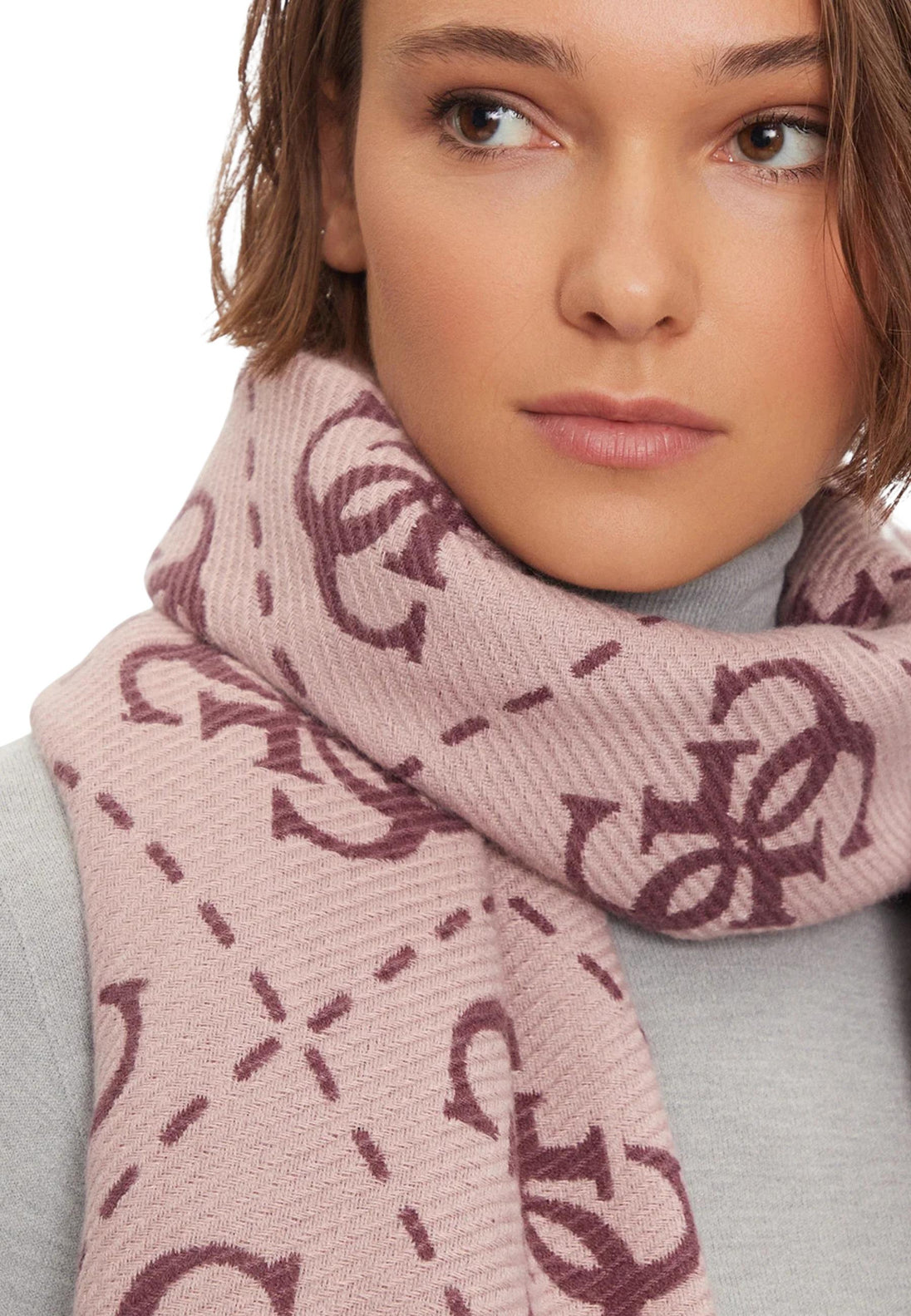 Écharpe Guess couleur rose — vue 4