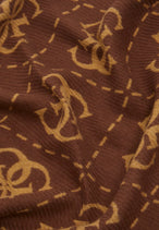 Écharpe Guess couleur marron — vue 2