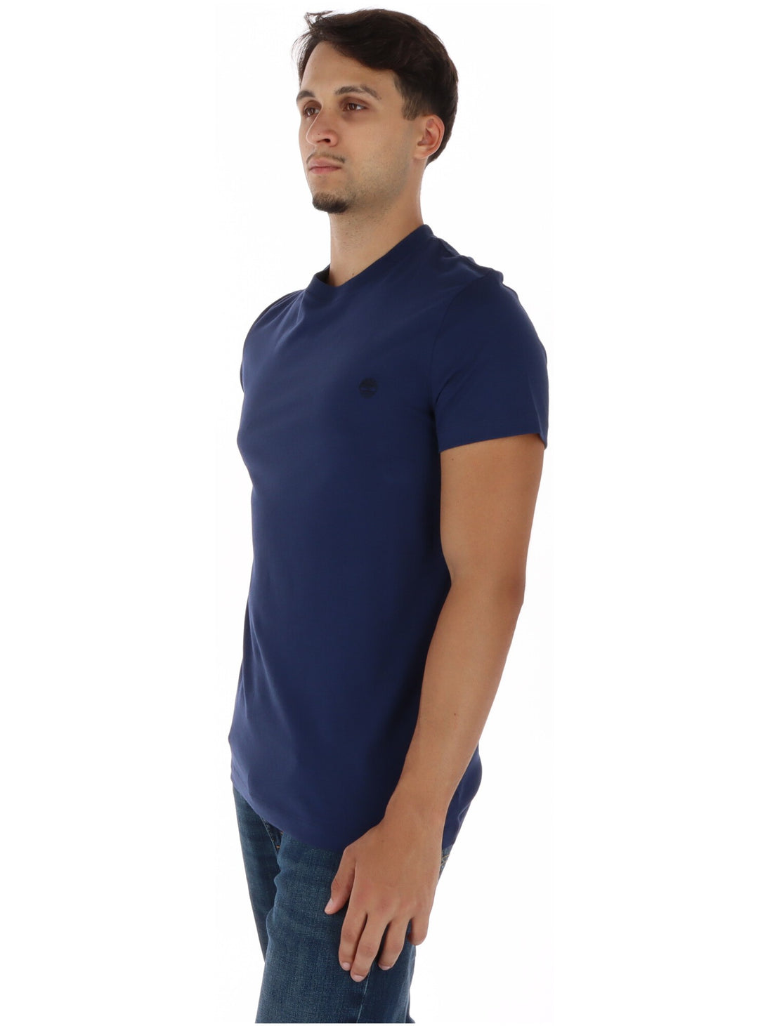 T-shirt Timberland couleur bleu — vue 3