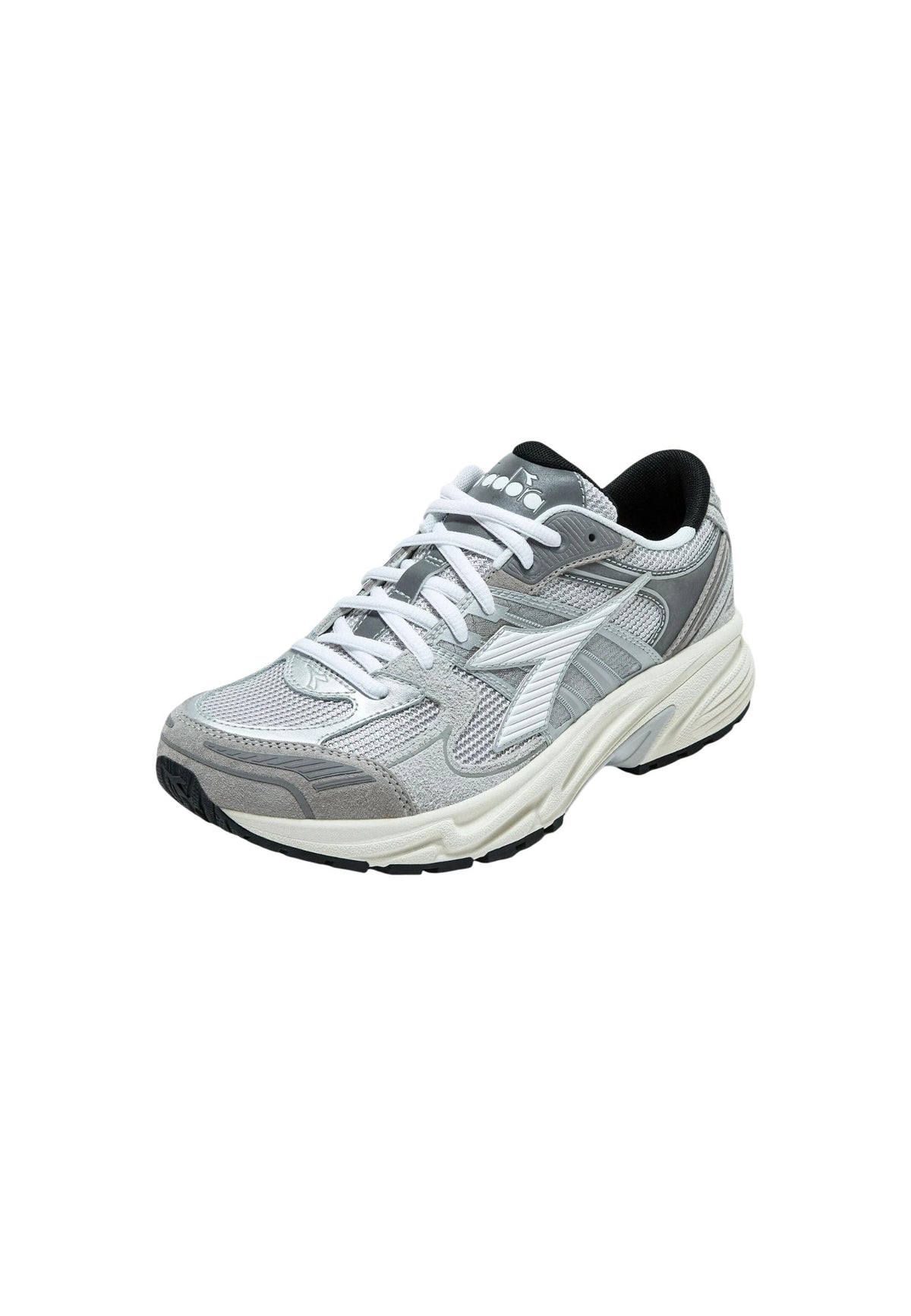 Baskets Diadora couleur gris — vue 2