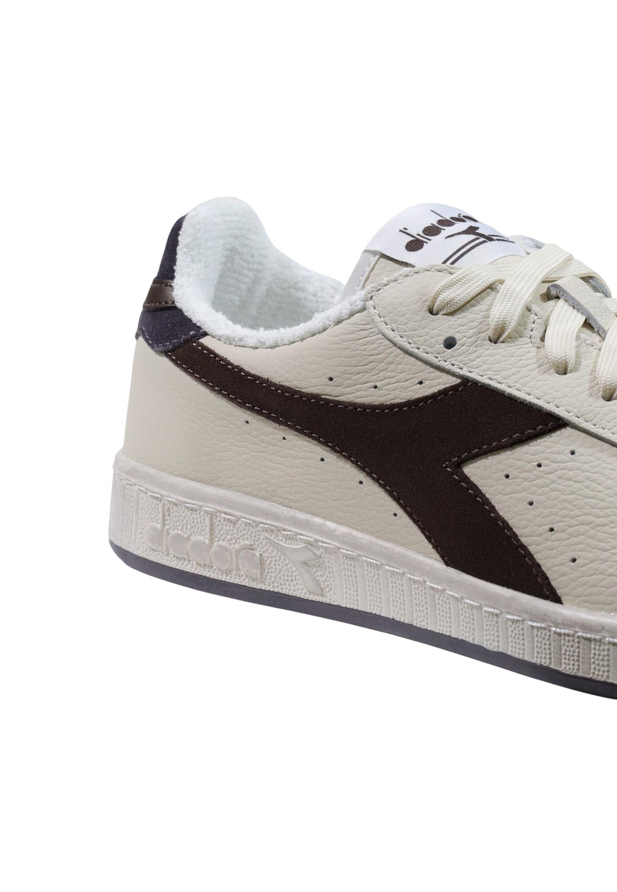 Baskets Diadora couleur beige — vue 2