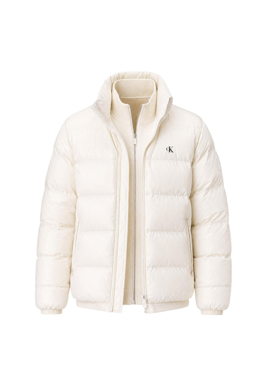 Veste Calvin Klein Jeans couleur blanc — vue 2