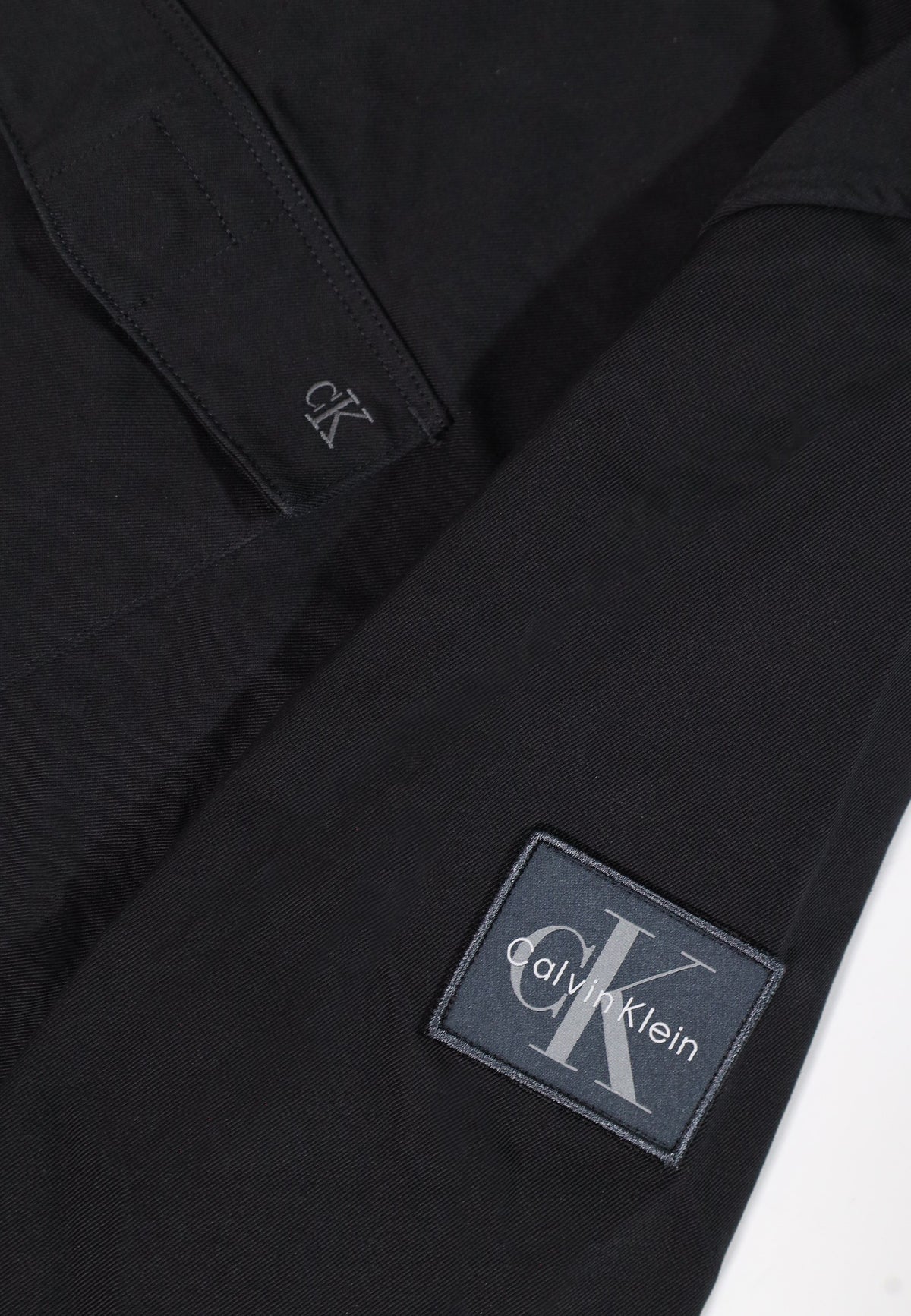 Chemise Calvin Klein Jeans couleur noir — vue 5