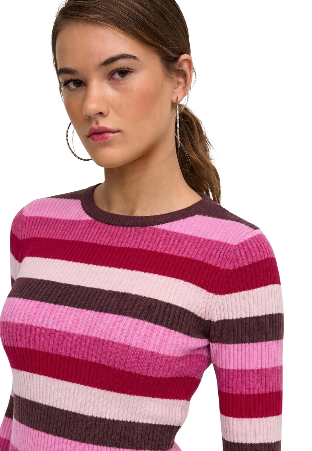 Pull Only couleur fuchsia — vue 5