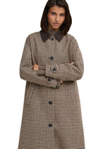 Manteau Jacqueline De Yong couleur marron — vue 5