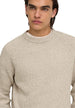 Pull Only & Sons couleur beige — vue 5