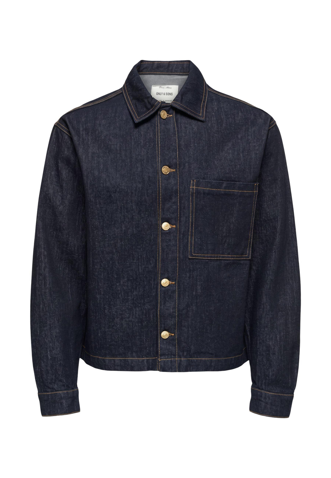 Chemise Only & Sons couleur bleu — vue 2