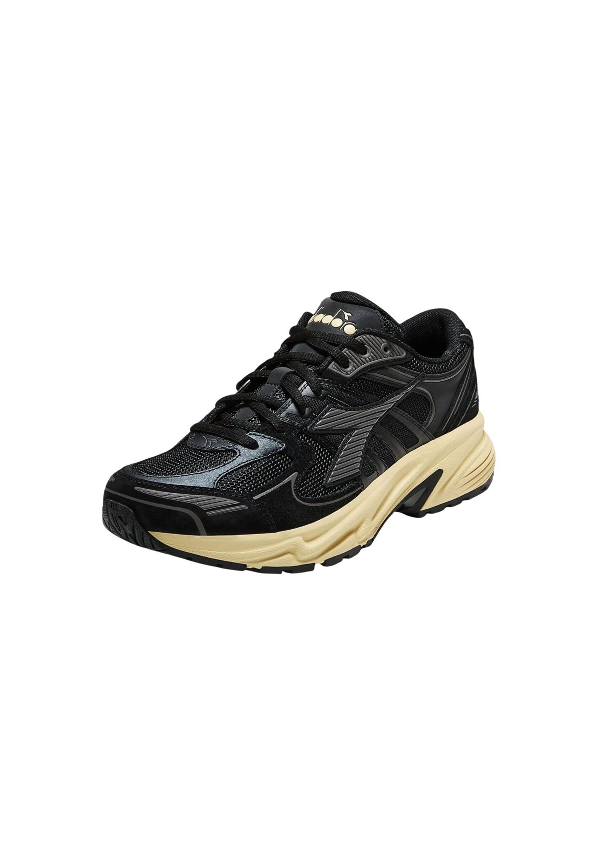 Baskets Diadora couleur noir — vue 3