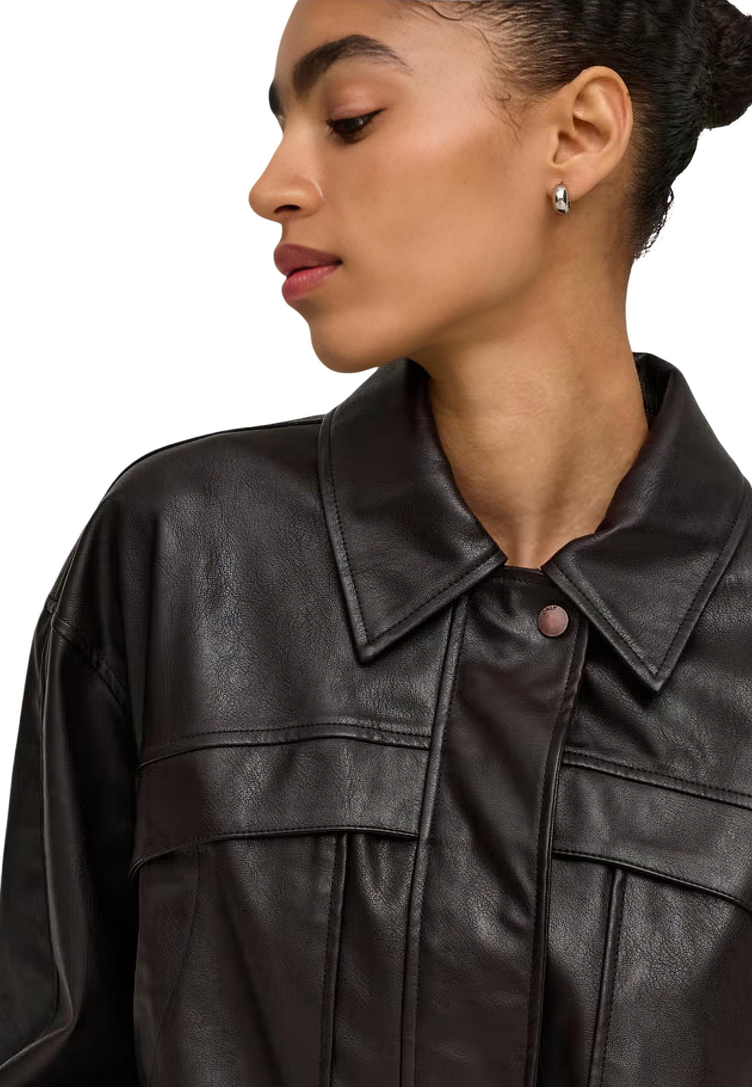 Veste Only couleur marron — vue 5