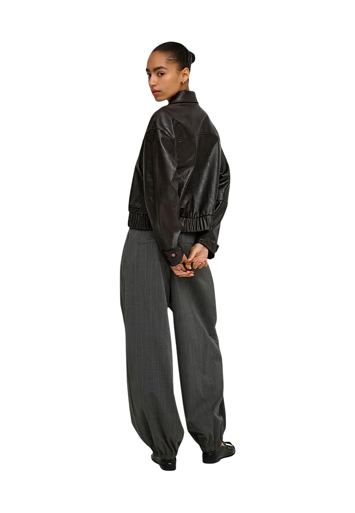 Veste Only couleur marron — vue 4