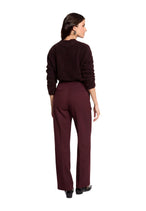 Pantalon Morgan De Toi couleur bordeaux — vue 3