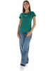 T-shirt Pepe Jeans couleur vert — vue 4
