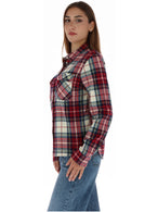 Chemise Superdry couleur rouge — vue 2