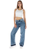Jean Pepe Jeans couleur bleu — vue 4