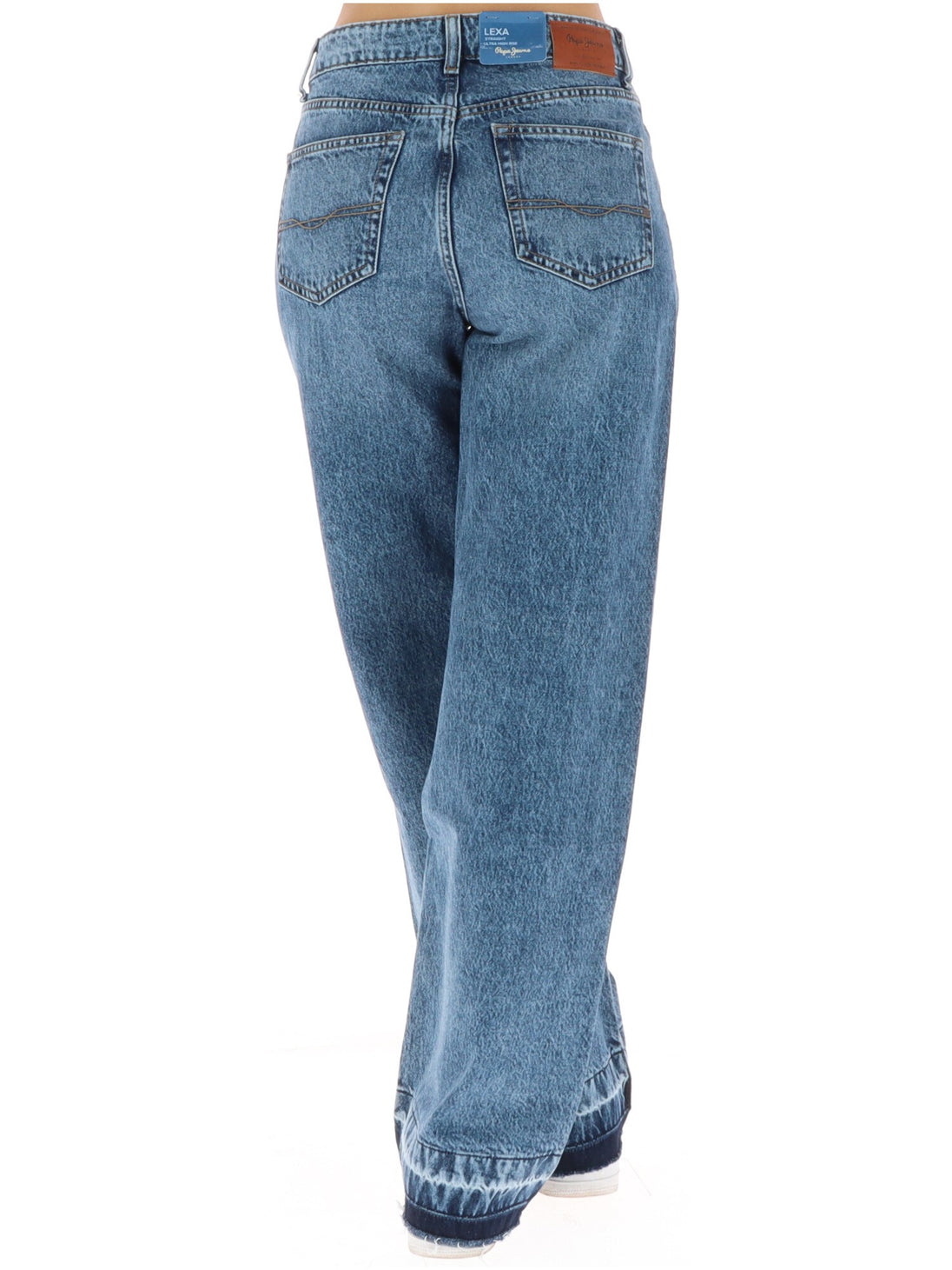 Jean Pepe Jeans couleur bleu — vue 3