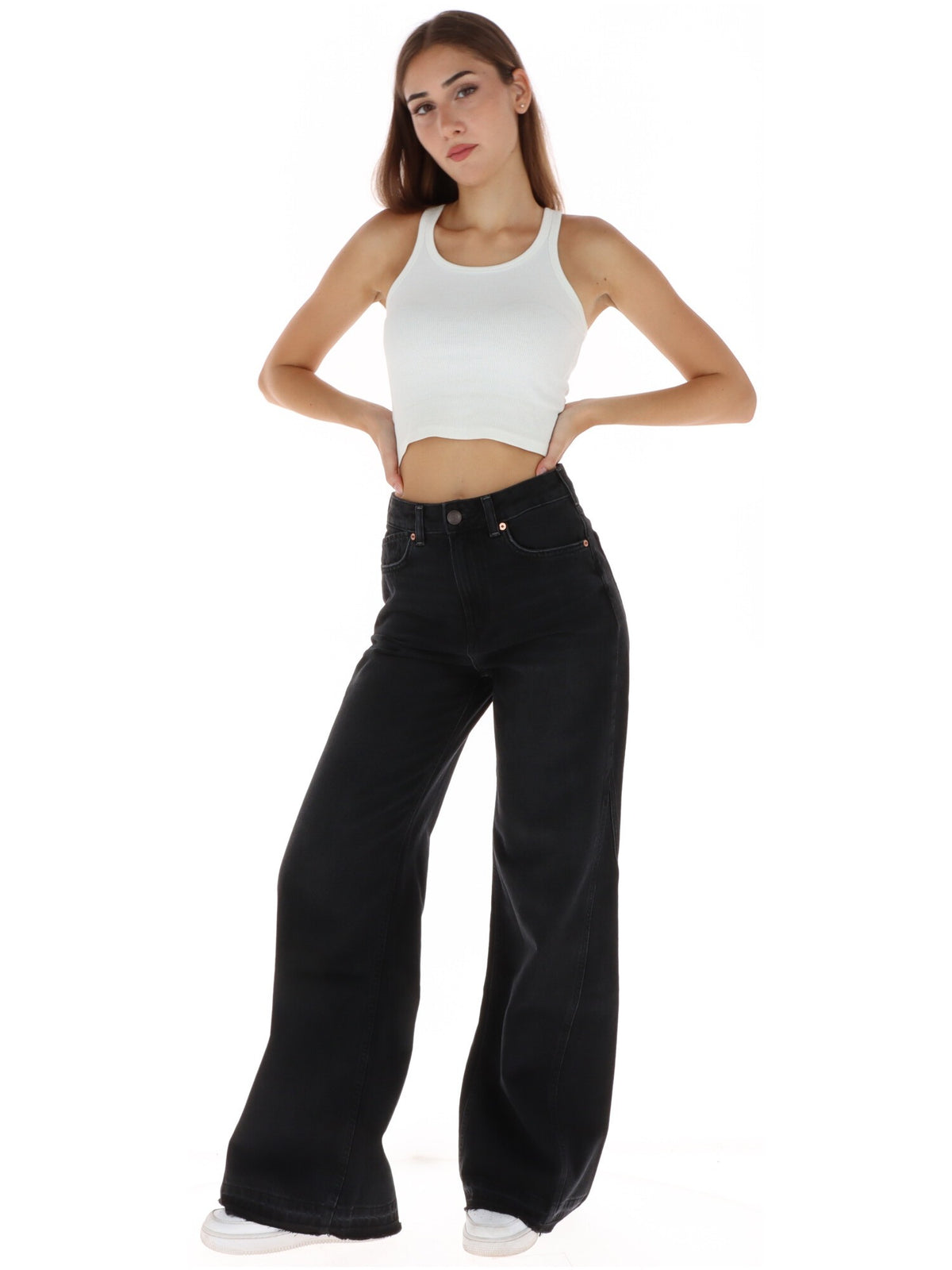 Jean Pepe Jeans couleur noir — vue 4