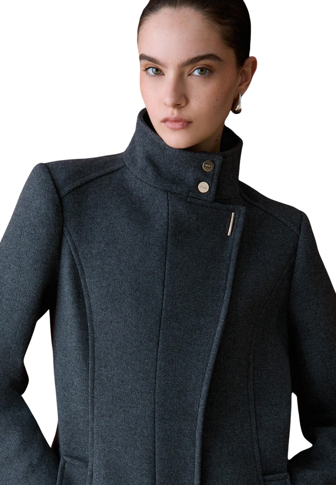 Manteau Liu Jo couleur gris — vue 3