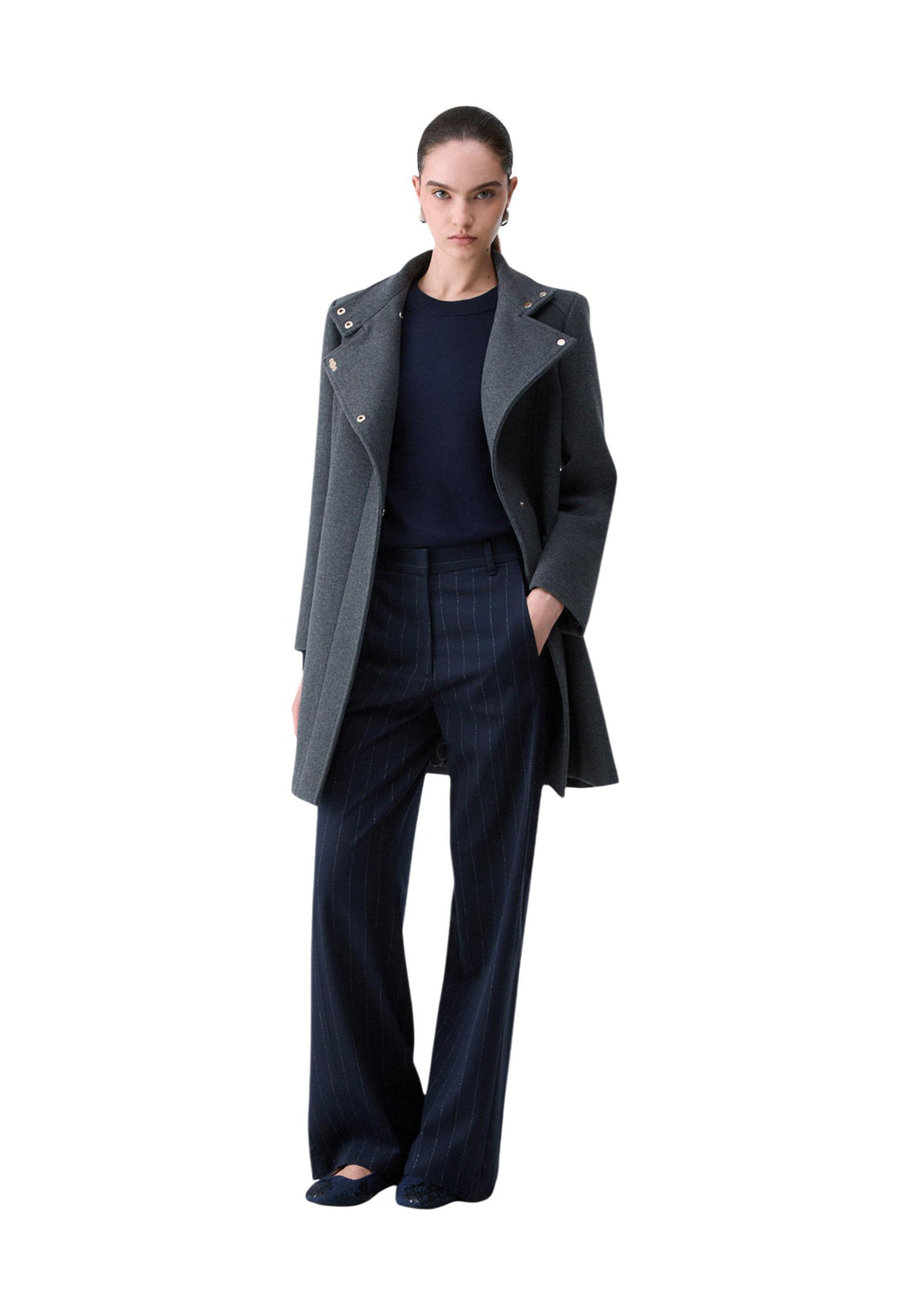 Manteau Liu Jo couleur gris — vue 4