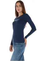 T-shirt Pepe Jeans couleur bleu — vue 2