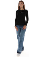 T-shirt Pepe Jeans couleur noir — vue 4