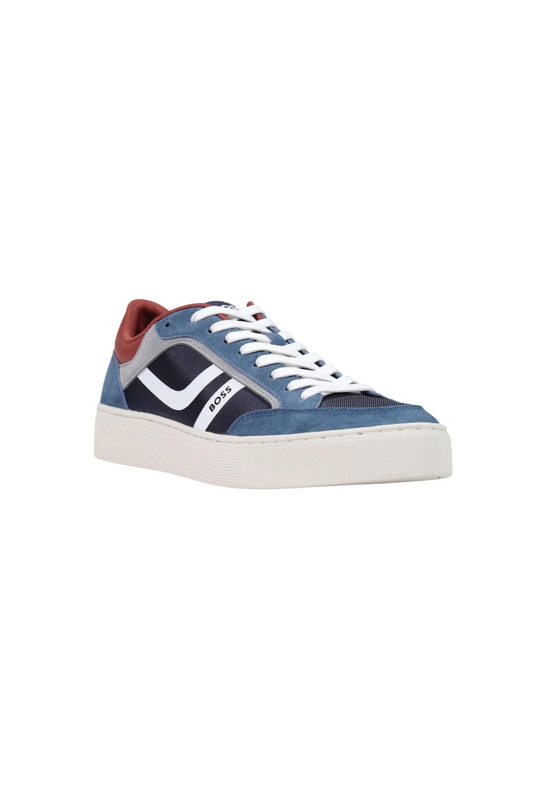 Baskets Boss couleur bleu — vue 2